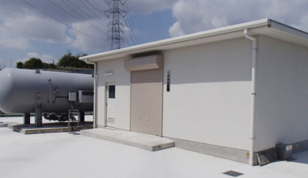 揚水機場外観