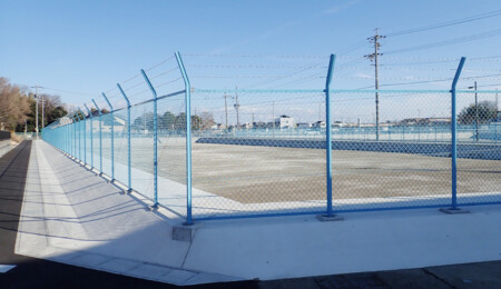 周辺住民の安全に配慮した暫定遊水地